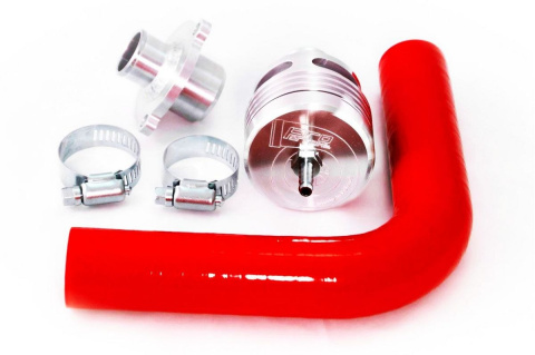 ZAWÓR UPUSTOWY BLOW OFF FIAT 500 ABARTH 1.4T GARRETT PROPERFEKT + ZESTAW MONTAŻOWY