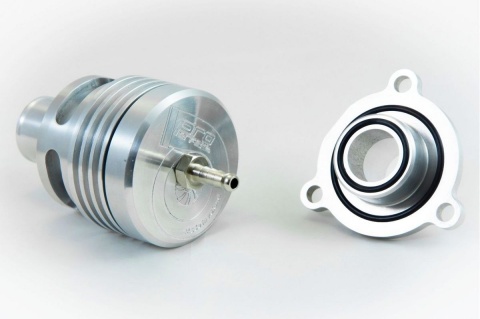 ZAWÓR UPUSTOWY BLOW OFF FIAT 500 ABARTH 1.4T GARRETT PROPERFEKT + ZESTAW MONTAŻOWY