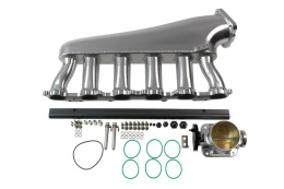 Kolektor ssący TOYOTA 1FZ z przepustnicą i listwą paliwową