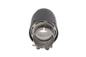 Końcówka wydechu tłumika 114mm montaż 76mm carbon