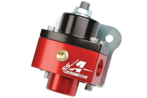 Regulator ciśnienia paliwa Aeromotive SS GAŹNIK 750KM ORB-06 Red/Black