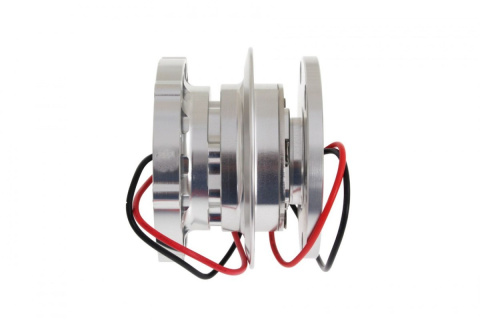 Naba kierownicy Quick release TurboWorks silver