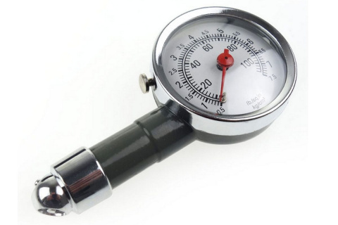 CIŚNIENIOMIERZ MANOMETR DO KÓŁ OPON 7,5 BARA
