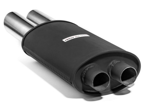 TŁUMIK SPORTOWYY 2x76mm BM SPORT LEWY