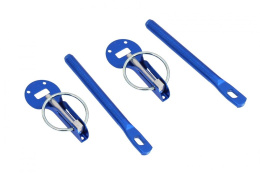 Zapinki maski ProRacing kołkowe blue