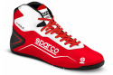 Buty rajdowe / kartingowe Sparco K-Pole czerwone