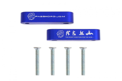 Dystanse maski JDM PASSWORD Honda Civic 1988-2000 blue 2szt.