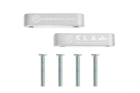 Dystanse maski JDM PASSWORD Honda Civic 1988-2000 silver 2szt.