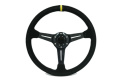 Kierownica zamszowa Jacky Auto Sport 350mm offset 45mm