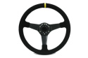 Kierownica zamszowa Jacky Auto Sport 350mm offset 68mm
