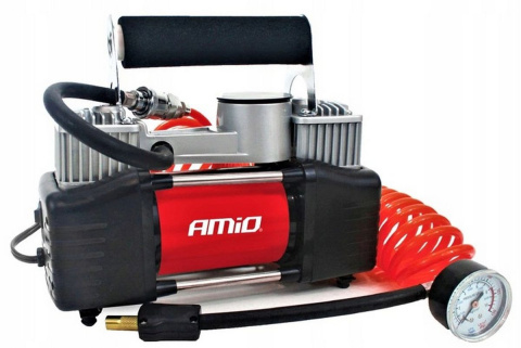 Kompresor samochodowy 12V 150 PSI dwutłokowy