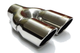 Końcówka wydechu tłumika WM SPORT 2x70mm