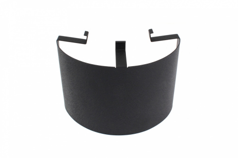 Osłona termiczna filtra 330 x 140 mm black