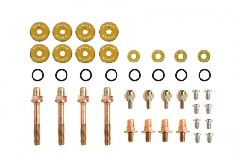 Śruby pokrywy zaworów Honda Civic B-seria JDM PASSWORD gold