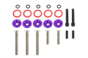 Śruby pokrywy zaworów Honda Civic D-seria JDM PASSWORD purple