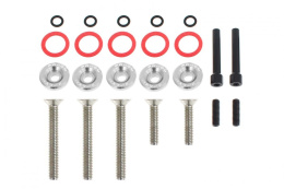 Śruby pokrywy zaworów Honda Civic D-seria JDM PASSWORD silver