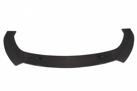Uniwersalny splitter przedniego zderzaka 3 częściowy carbon look