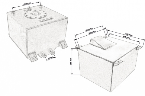 Zbiornik paliwa TurboWorks 60L