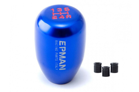 Gałka zmiany 5 biegów EPMAN M8 M10 M12 blue
