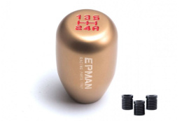 Gałka zmiany 5 biegów EPMAN M8 M10 M12 brown