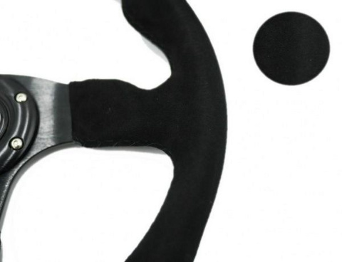 KIEROWNICA ZAMSZOWA BM SPORT 350mm OFFSET 0mm