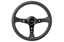 KIEROWNICA SPORTOWA BM SPORT 350mm OFFSET 90mm Skóra
