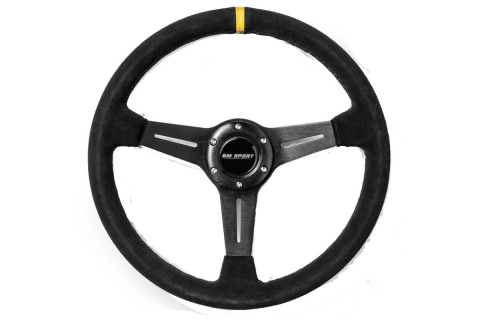 KIEROWNICA ZAMSZOWA BM SPORT 350mm OFFSET 45mm