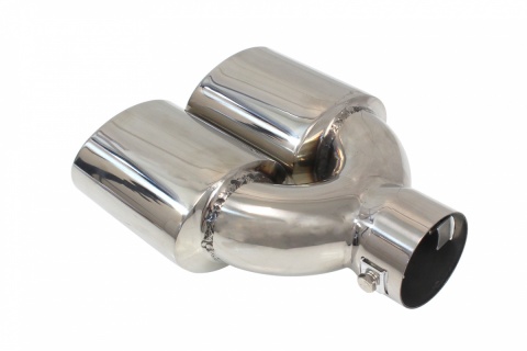 Końcówka wydechu tłumika TurboWorks 2x85mm montaż 55mm