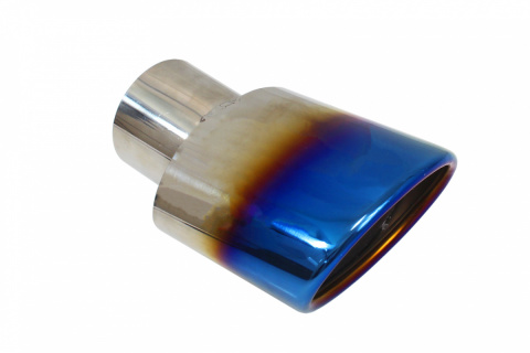 Końcówka wydechu tłumika TurboWorks 105x72mm montaż 63mm