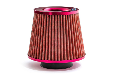 Filtr stożkowy BM Sport do 240KM 60-77mm czerwony