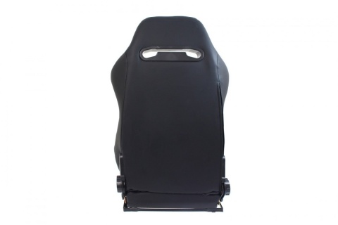 Fotel sportowy R-LOOK II black skóra