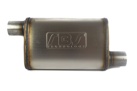 Tłumik środkowy sportowy 2,5'' / 63mm RBS OFFSET