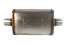 Tłumik środkowy sportowy 2,5'' / 63mm RBS CENTER