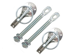 Zapinki maski BM Sport kołkowe stal nierdzewna