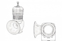 Zawór BLOW OFF Turboworks RF BOV Black