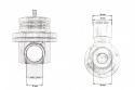 Zawór BLOW OFF TurboWorks 34mm