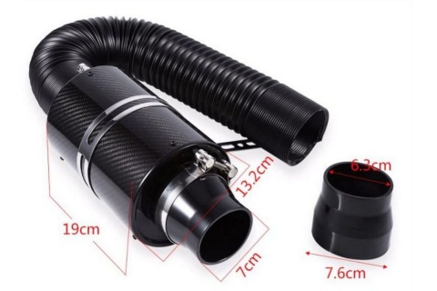 Airbox filtr carbonowy 190x130 zestaw BM Sport