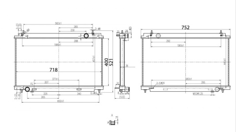 Chłodnica wody TurboWorks NISSAN 350Z