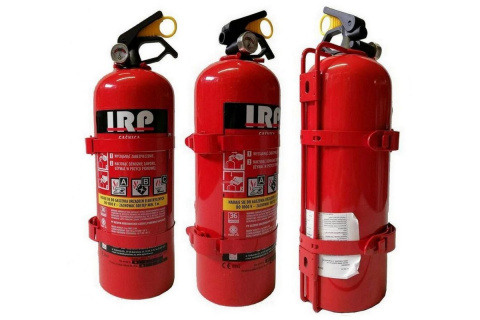 Gaśnica rajdowa IRP 2KG KJS MOCOWANIE ZAŁĄCZNIK J