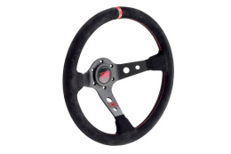 Kierownica zamszowa OMP Corsica Scamosciato