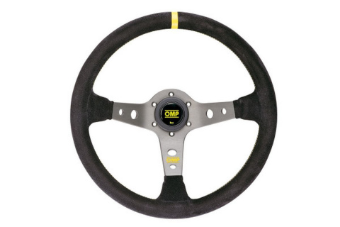 Kierownica zamszowa OMP Corsica Scamosciato