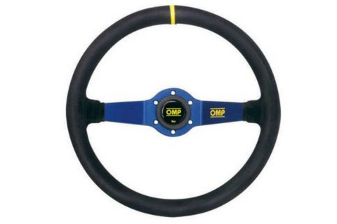 Kierownica zamszowa OMP Rally Scamosciato
