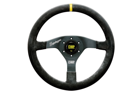Kierownica zamszowa OMP Velocita Superleggero