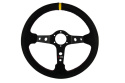 Kierownica zamszowa RRS RALLY+ 350mm offset 90mm