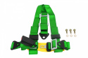 Pasy sportowe 3 punktowe 2 '' green E4