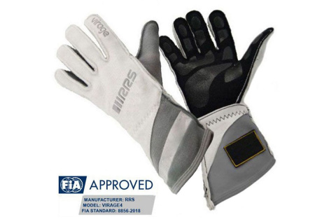 Rękawice RRS VIRAGE 2 HOMOLOGACJA FIA