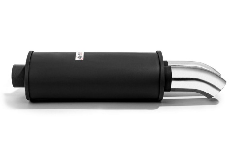 TŁUMIK SPORTOWY 2x63,5mm BM SPORT