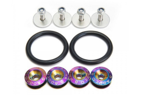 Zapinki klapy / zderzaka ADDCO Quick Release neochrome