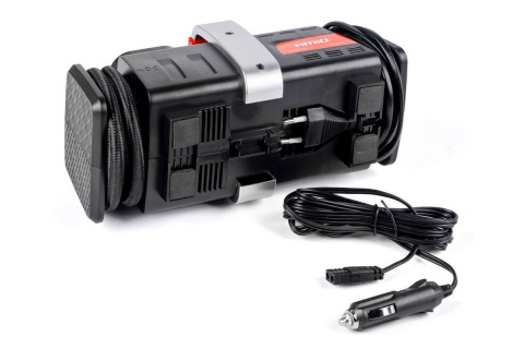 Kompresor samochodowy 12V 230V 150 PSI 3 adaptery