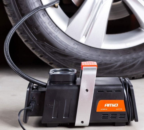 Kompresor samochodowy 12V 230V 150 PSI 3 adaptery